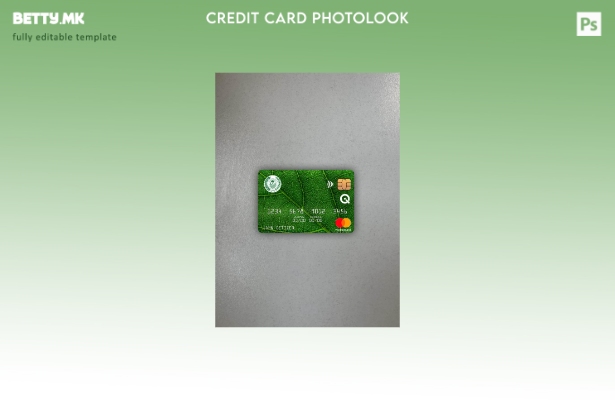 модерен стил Ирак Рафидаин банка мастеркард photolook преден шаблон